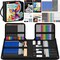 106 PCS Art Supplies Sketching Kit, Pro Drawing Pencils with 3-Color Sketchbook, Coloring Book, Colored Graphite Charcoal Watercolor & Metallic Pencils, Drawing Supplies Gifts for Artists Adults Kids